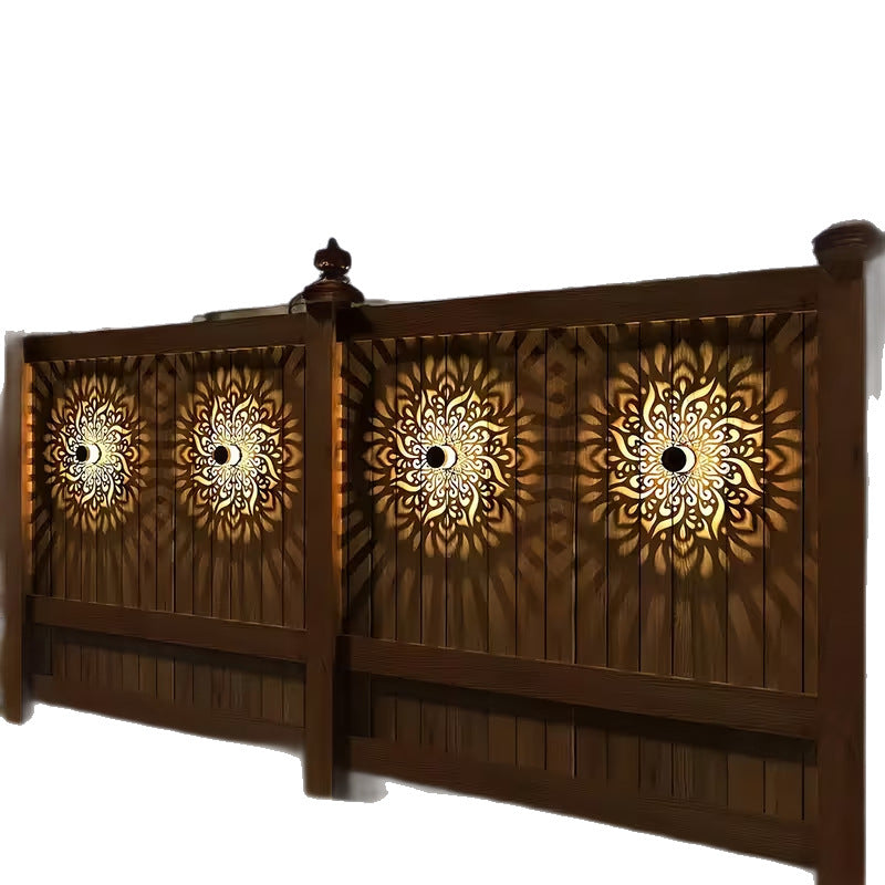 Solar Powered Garden Wall Light