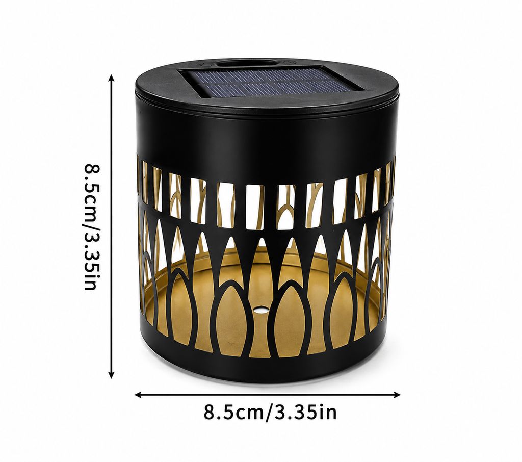 Solar Powered Garden Wall Light2