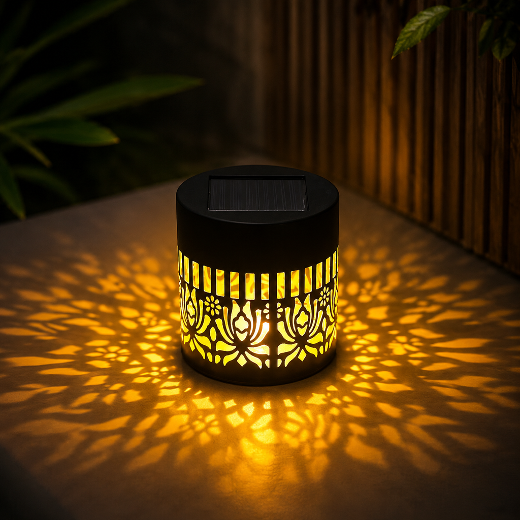 Solar Powered Garden Wall Light2