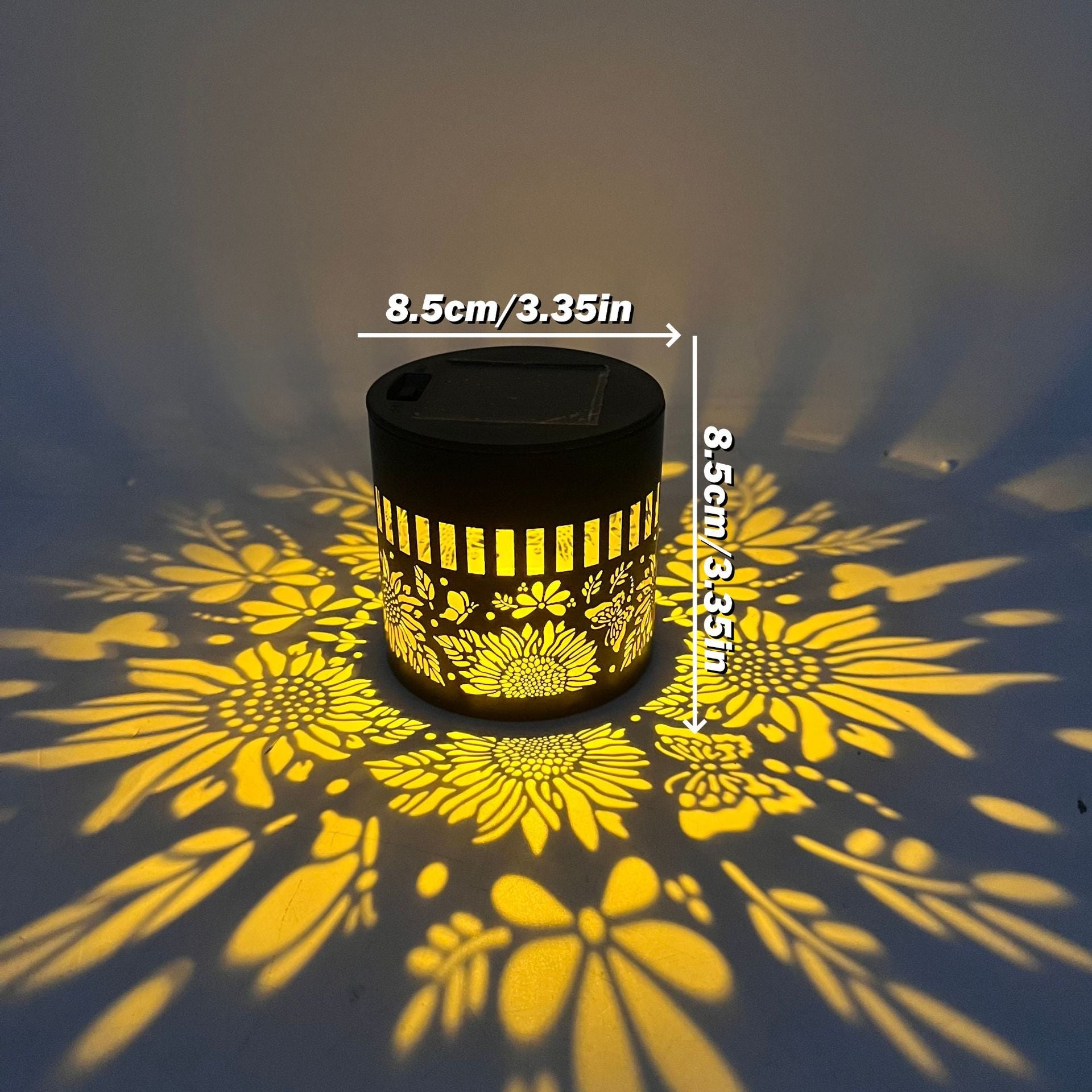 Solar Powered Garden Wall Light