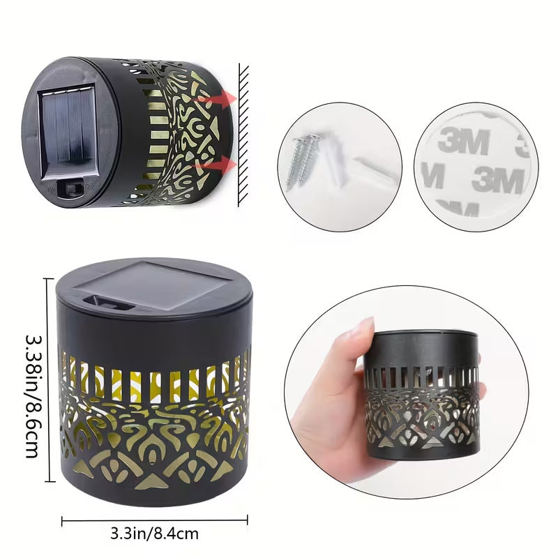 Solar Powered Garden Wall Light